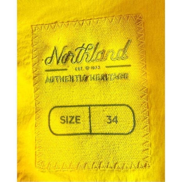NWT Northland Alvina Waterproof Lightweight Yellow Women's Jacket Small - Picture 9 of 15